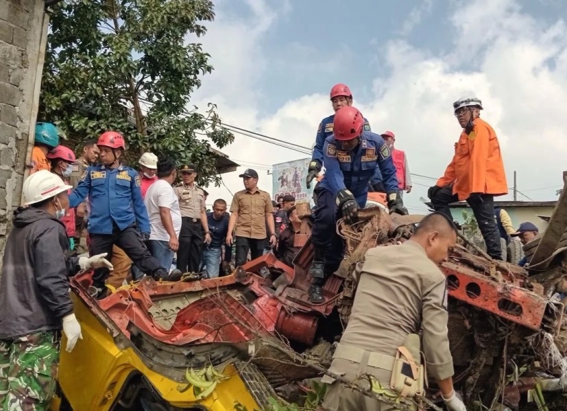 Kecelakaan Beruntun di Panyalaian, Lima Tewas Dan  Tiga Luka-Luka