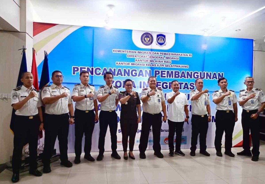 Zona Integritas Diresmikan, Imigrasi Selatpanjang Bidik WBK dan WBBM