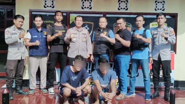 2 Pencuri Motor Beraksi 4 TKP di OKI Diringkus Polisi
