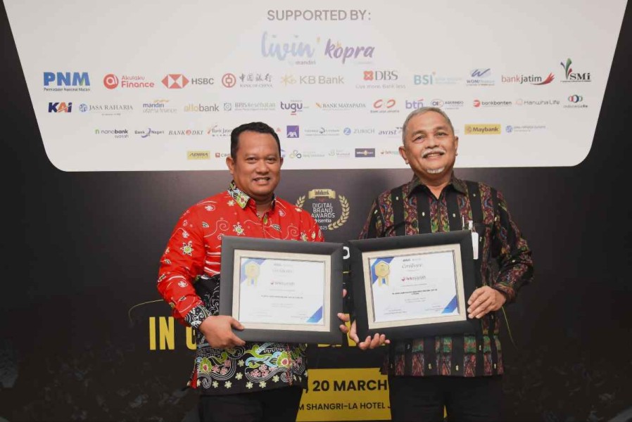 BRK Syariah Raih 2 Penghargaan Infobank-Isentia Digital Brand Appreciation 2025