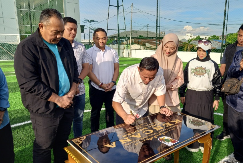 Lapangan Kencana Mini Soccer Gratis untuk Masyarakat, Syaratnya Bebas Asap Rokok dan Bersih