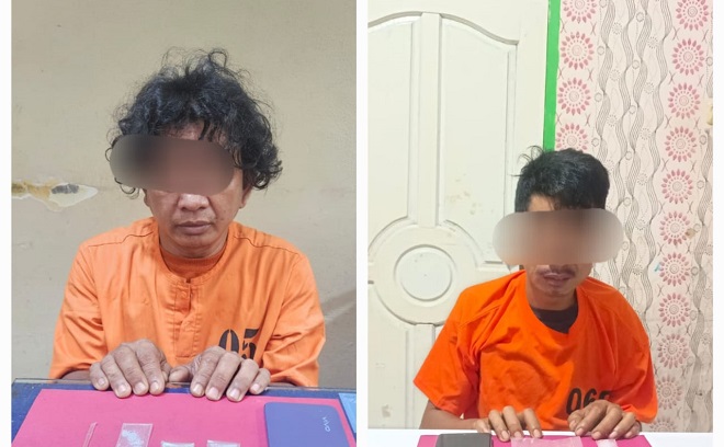 Dua Pengedar Sabu di Pelalawan Diamankan Polisi