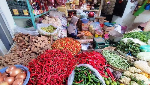 Harga Pangan di Pekanbaru Cenderung Normal di awal Oktober