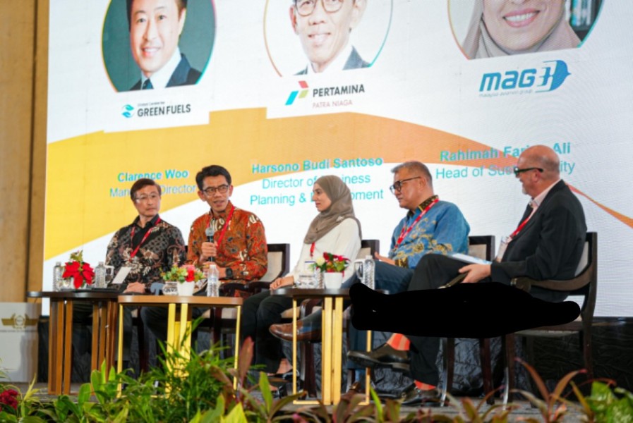 Pertamina Patra Niaga Dorong Kolaborasi Pengembangan SAF di Indonesia Aero Summit 2025