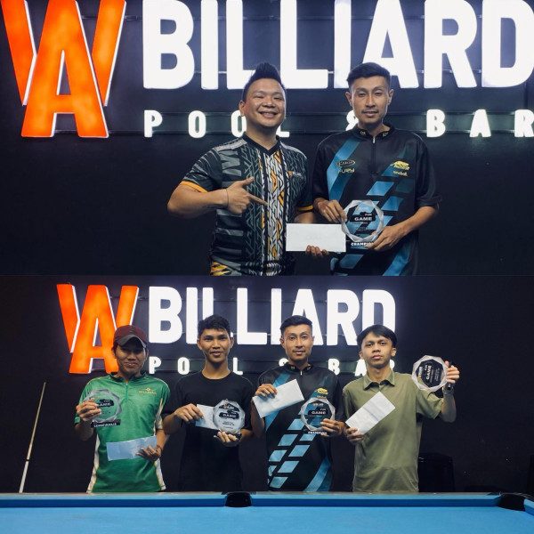 AW Pekanbaru Berhasil Gesa Penjaringan Atlit Biliar Generasi Baru