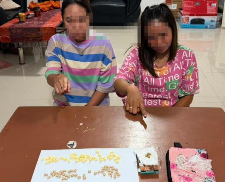 Gerebek di Tempat Hiburan, Polres Bengkalis Tangkap Dua Wanita Edar Pil Perusak Saraf