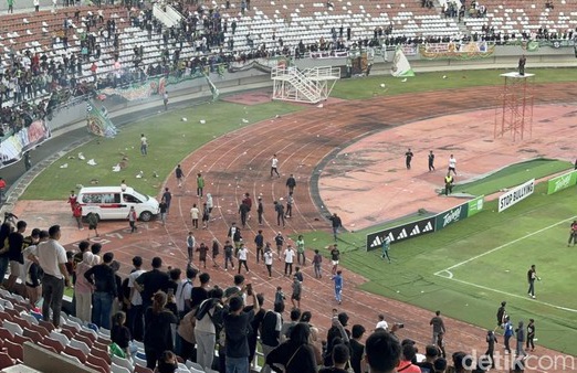 Sriwijaya FC Diminta Ganti Rugi Usai Fasilitas Stadion Rusak Saat Ricuh Suporter