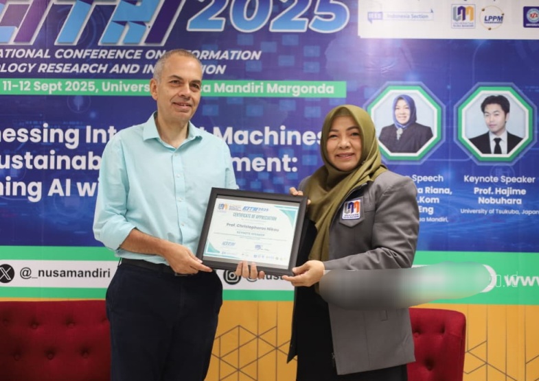 Universitas Nusa Mandiri Gelar ICITRI 2025, Rektor Sambut Peneliti dari Berbagai Daerah