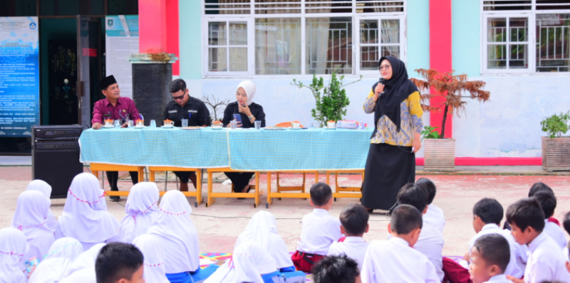 Edukasi Pelajar SD di Bengkalis Tanamkan Literasi Digital dan Cegah Bullying