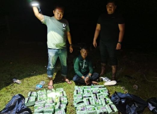 Bareskrim Bongkar Peredaran 38 Kg Sabu-Sabu Jaringan Malaysia-Indonesia di Riau