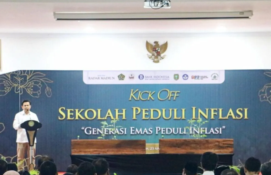 Pemkot Madiun dan BI Kediri Luncurkan Sekolah Peduli Inflasi