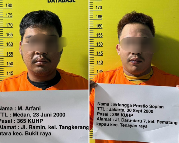 Polisi Tangkap  Spesialis Jambret Emas di Pekanbaru