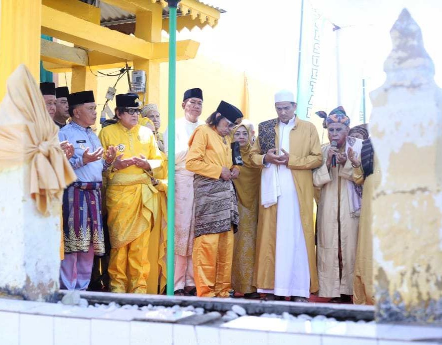 Dihadiri Tokoh Malaysia dan Pejabat Meranti, Haul Perdana Alm Tengku Busu Syed Ali Berlangsung Khidmat
