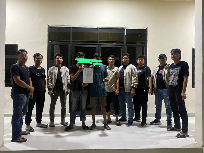 Tiga Pelaku Pungli di Jalan Lintas Riau–Sumut Dibekuk Tim Resmob Polres Rohil