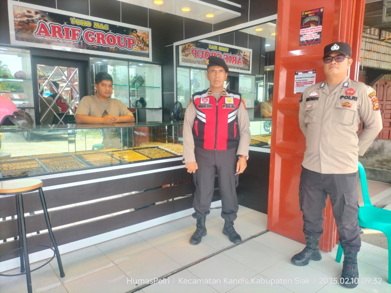 Kapolsek Kandis Imbau Pemilik Toko Emas Pasang CCTV