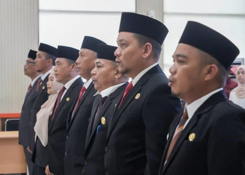 Wabup Kuansing Lantik Sejumlah Pejabat Administrasi dan Fungsional