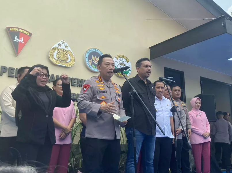 Kapolri Resmikan 28 SPPG untuk Dukung Program MBG