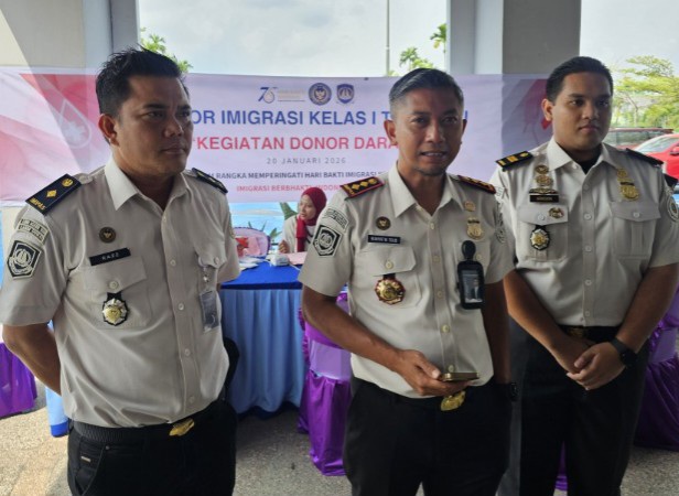 Imigrasi Dumai Gelar Donor Darah Peringati HBI ke-76
