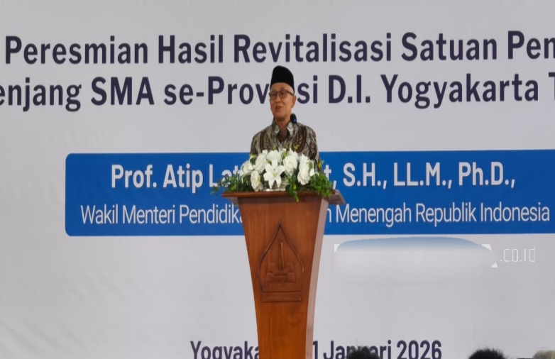 Revitalisasi 28 Sekolah di DIY Tuntas, Wamendikdasmen Apresiasi Swakelola Sekolah
