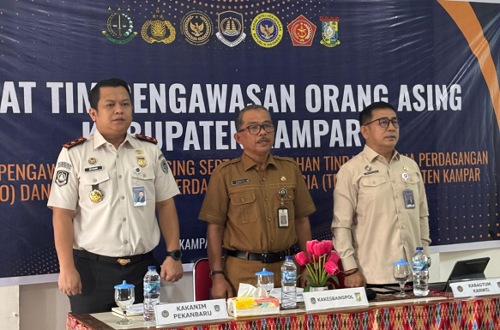 Pengawasan Orang Asing Jadi Prioritas, Ini Langkah Imigrasi Pekanbaru di Kampar