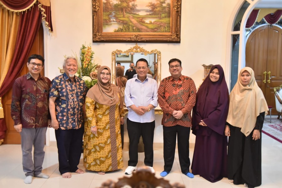 Dorong Inovasi dan Pembangunan, Bupati Bistamam Terima Audiensi Universitas Abdurrab