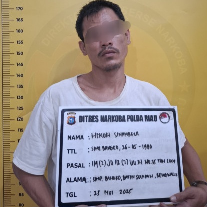 Dilaporkan Lewat TikTok, Polda Riau Gerebek Transaksi Sabu di Rohil