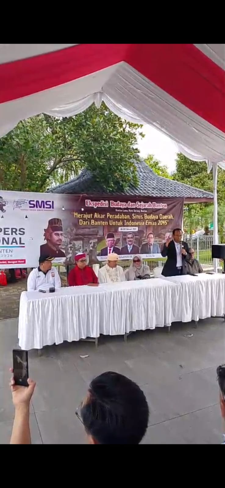SMSI Buka HPN 2026 dari Tanah Sejarah Banten, Ratusan Pemilik Media Ikuti Ekspedisi Banten Lama