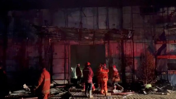 Kantor Televisi Lokal di Jambi Terbakar, Diduga Korsleting Listrik