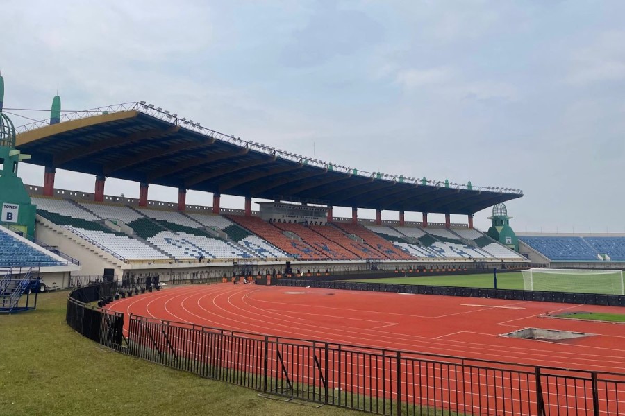 Intip Persiapan Stadion si Jalak Harupat Jelang Piala Presiden 2025