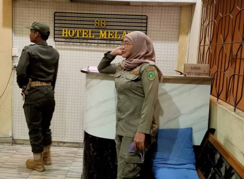 Dua Pasangan Bukan Suami Istri Terjaring Operasi Pekat Satpol PP Kepulauan Meranti