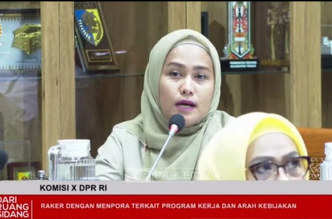 Karmila Sari Usul Dana BOSDA untuk Cabor Sekolah dan Penataan Aset PON Riau