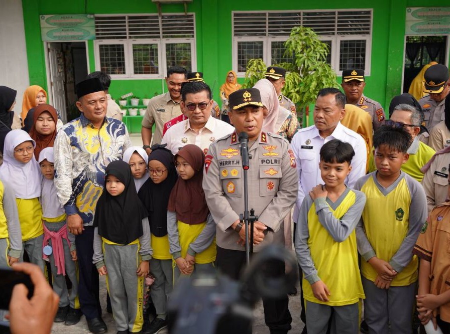 Dukung Program MBG, Polda Riau Bangun 18 Dapur SPPG
