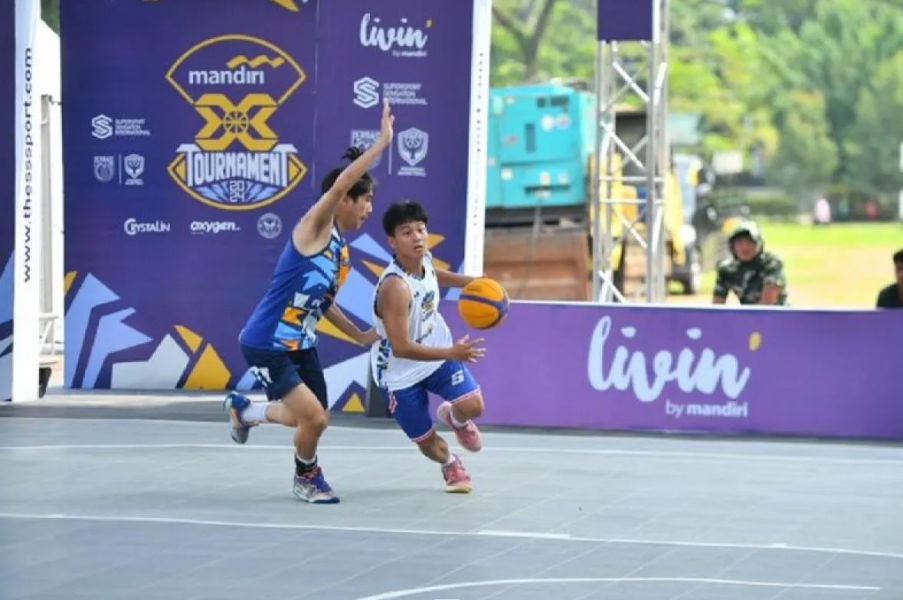 Turnamen Mandiri SSS 3x3 Indonesia Gaungkan Semangat Basket Tanpa Kekerasan