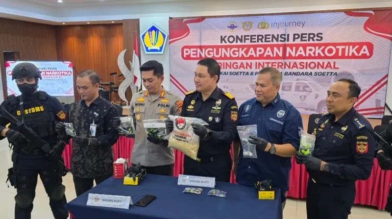 Bawa Narkotika ke Bandara Soetta, WNA Tiongkok Ditangkap