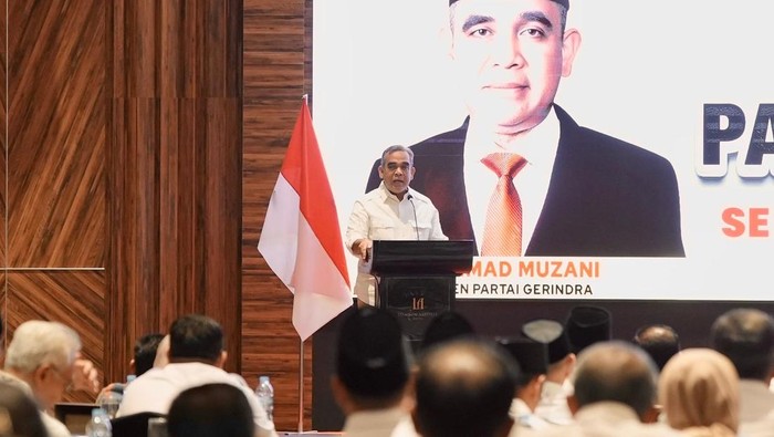 Muzani Ingatkan Kepala Daerah dari Gerindra Hadir di Tengah Rakyat