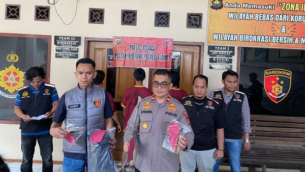 3 Spesialis Pencuri Kabel dan AC yang Sudah Beraksi 20 Kali di Jambi Ditangkap
