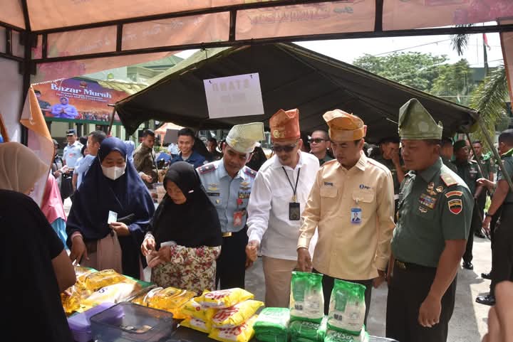 Jelang Idul Fitri 1446 H, Korem 031/WB Gelar Bazar Murah
