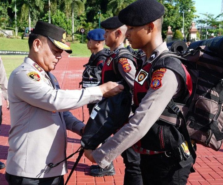 Irjen Endar Pimpin Apel Serpas BKO untuk Amankan PSU Pilkada Mahulu, Begini Arahannya