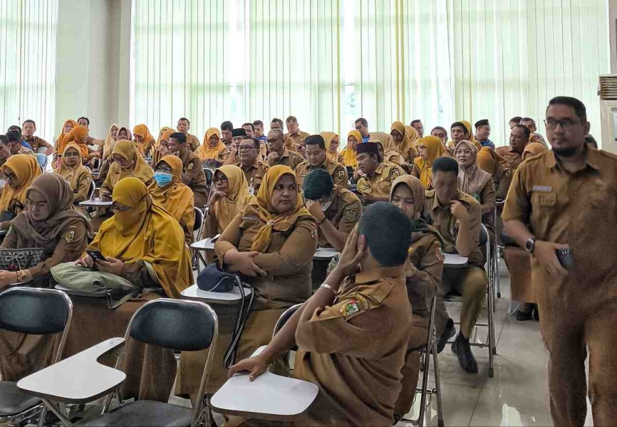 769 ASN Pekanbaru Ikuti Penilaian Potensi dan Kompetensi di Program Pro ASN