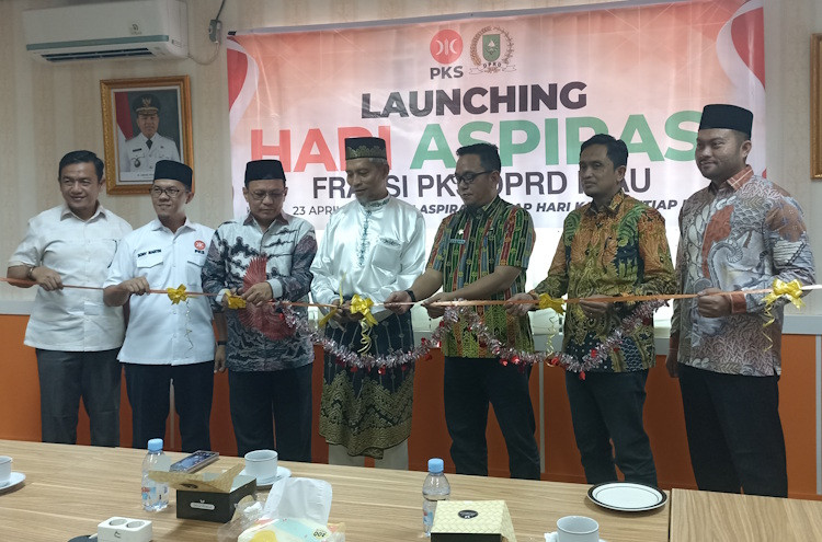 Tampung Keluhan Masyarakat, Fraksi PKS DPRD Riau Launching Hari Aspirasi