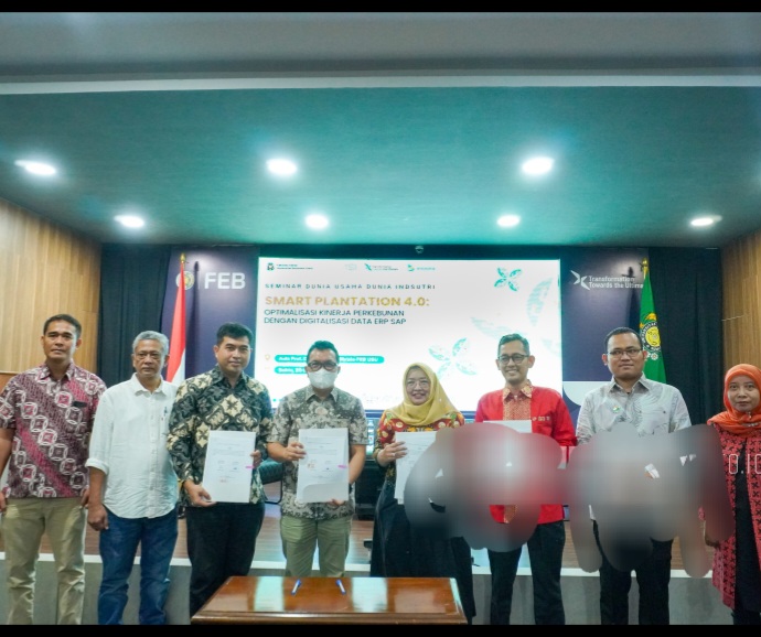 PTPN IV PalmCo dan Fakultas Vokasi USU Jalin Kolaborasi Riset untuk Digitalisasi Perkebunan