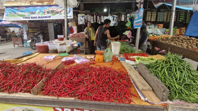 Bencana di Sumbar dan Sumut, Harga Cabai Merah di Pekanbaru Melonjak