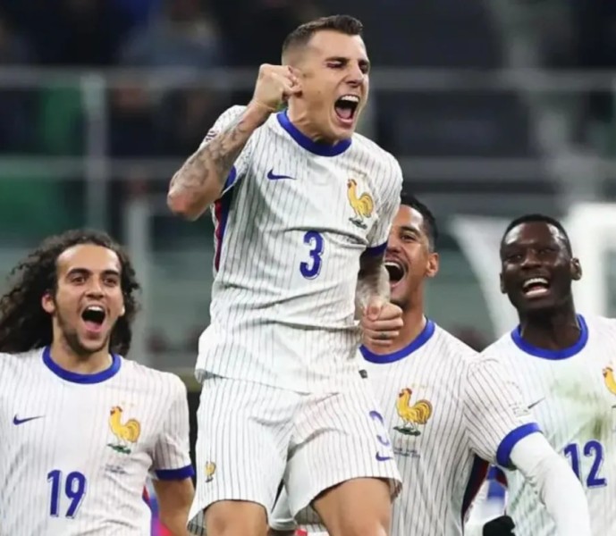 Timnas Prancis juara Liga A Grup 2 usai bantai Italia