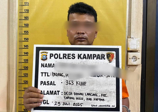 Satresrim Polres Kampar Ringkus Maling Mobil di Berbagai Wilayah
