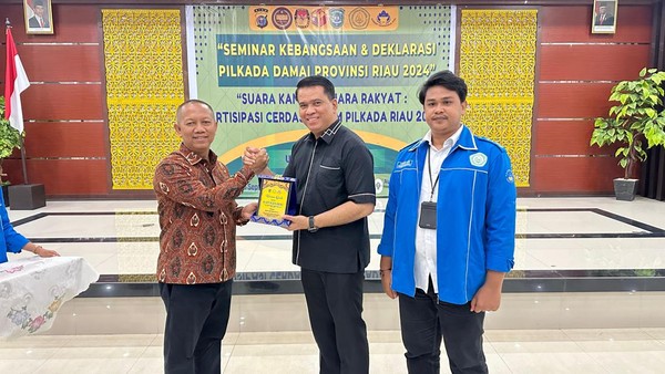 UIR Deklarasi Pilkada Damai, Polda Riau Optimis Stabilitas Keamanan Terwujud