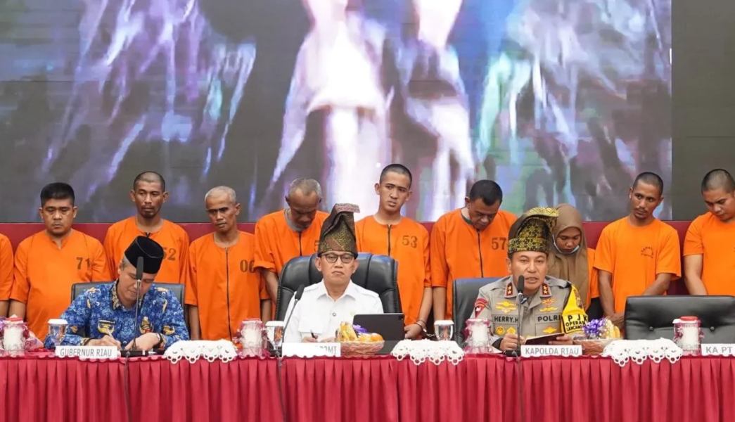 11 Sindikat Perdagangan Orang Diamankan Polda Riau