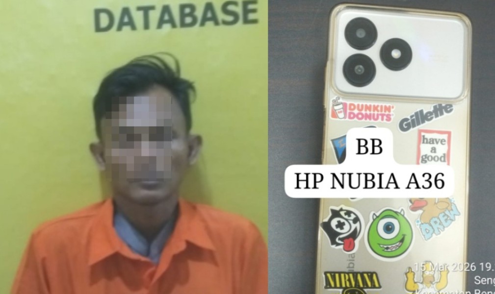 Meresahkan, Jambret di Jalan Pramuka Bengkalis Dibekuk Polisi