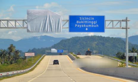 Tol Padang-Sicincin Fungsional Selama Mudik, Hanya Dilalui Kendaraan Golongan I