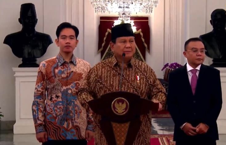 Prabowo Umumkan Kabinet Merah Putih, Satu Anak Riau Jadi Menteri