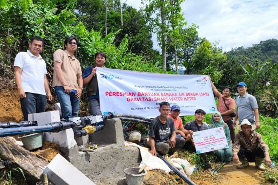 Implementasikan ESG, Telkom Beri Bantuan Sanitasi Air Bersih ke 232 Lokasi di Indonesia